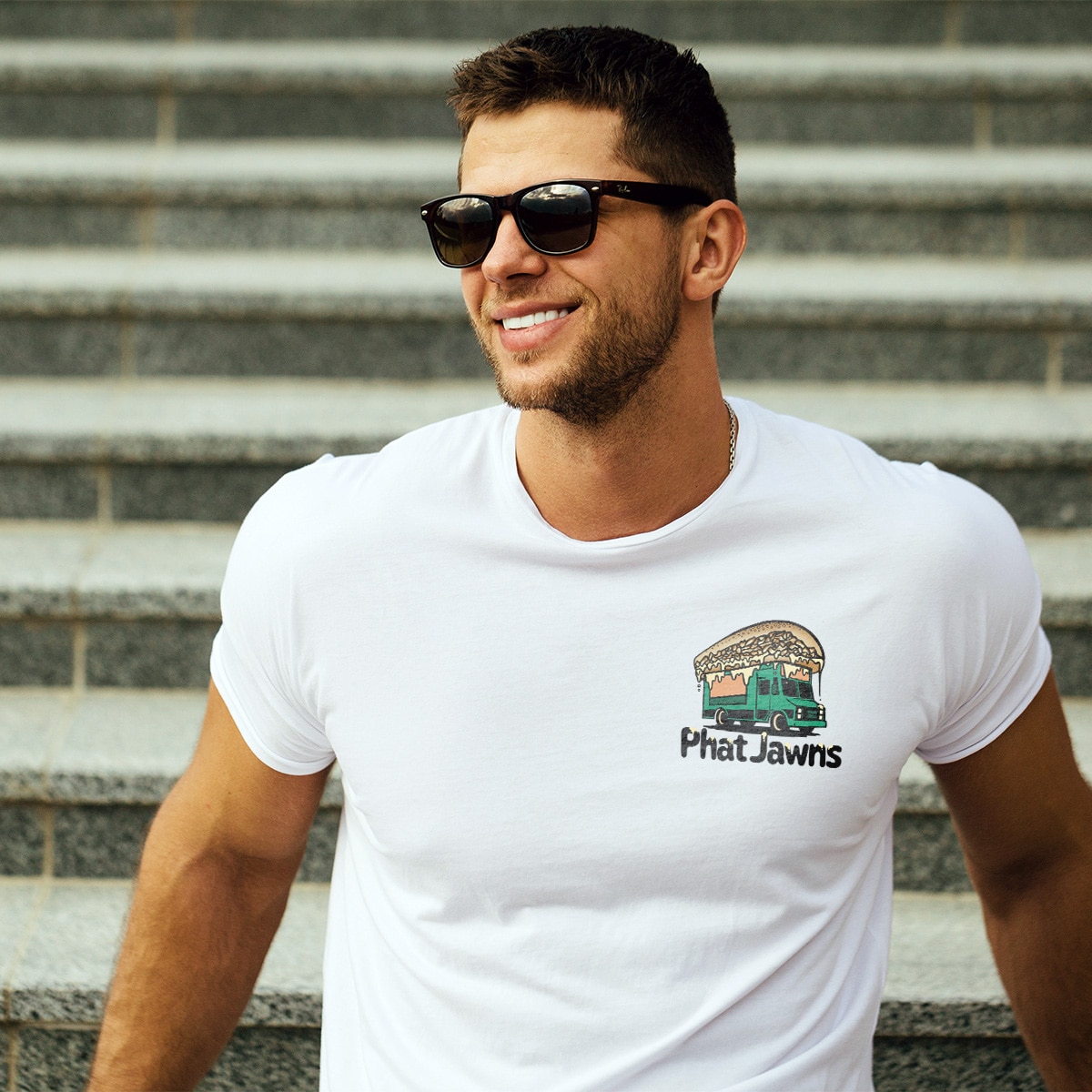 Phat Jawns T-Shirt (Ash) - Image 3